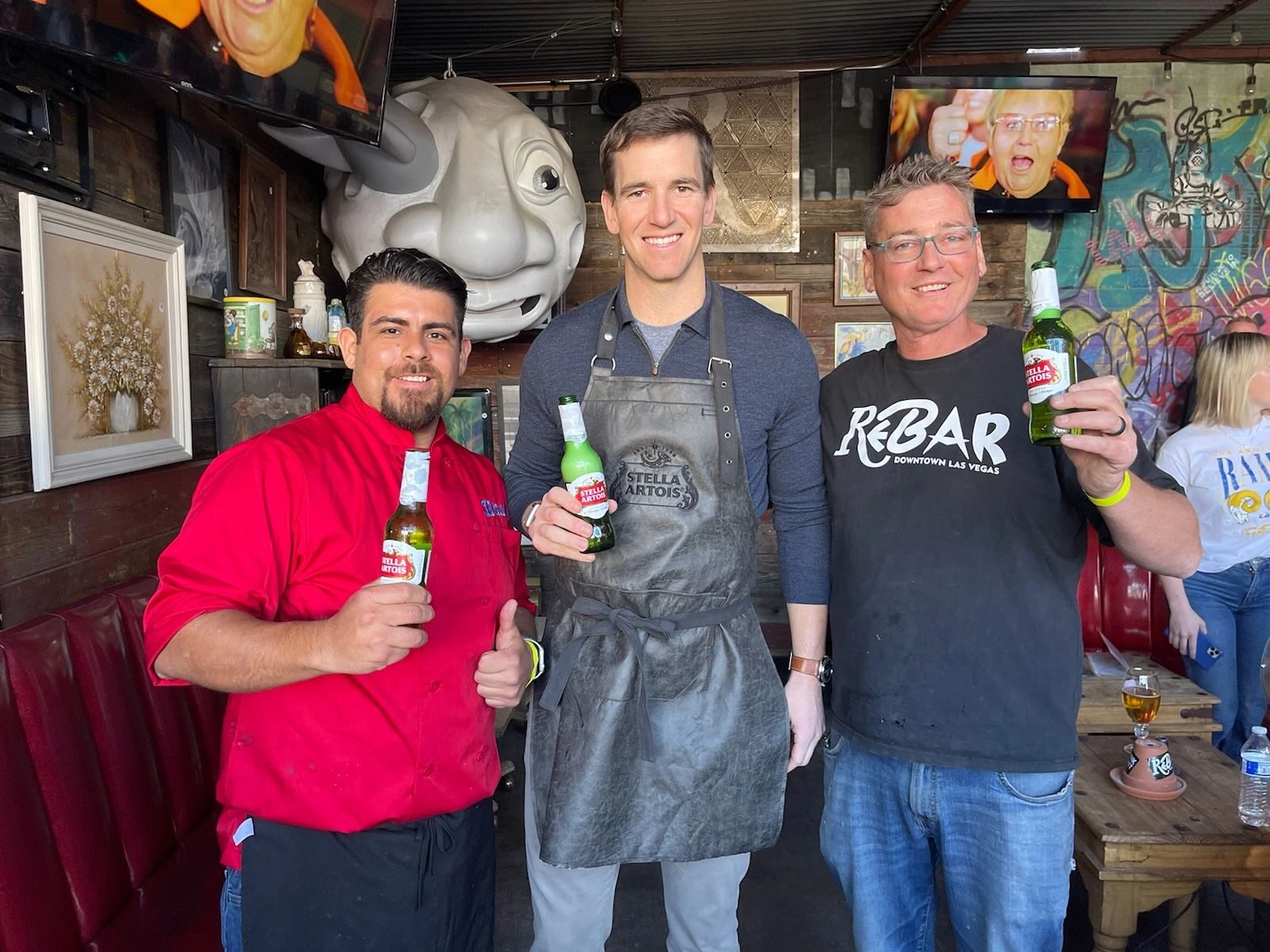 ReBAR's kitchen and bar crew.